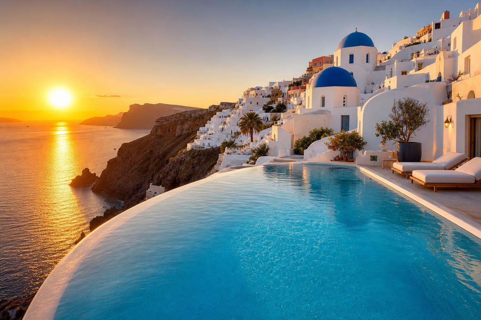 Santorini, Greece — international tour destinations by Travaz Holidays